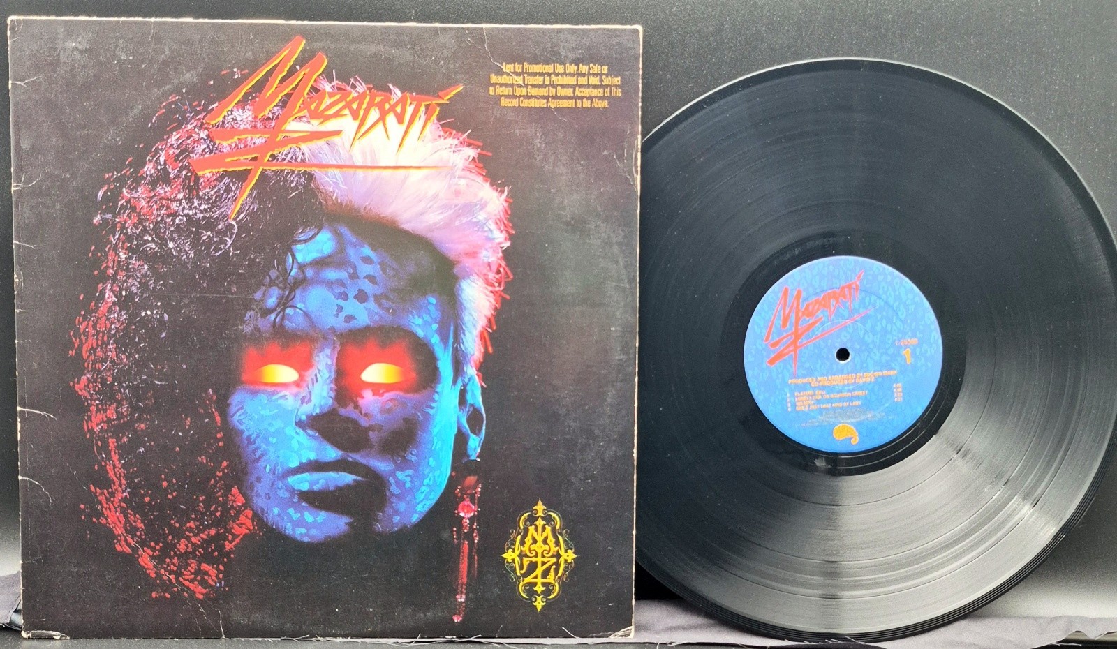 MAZARATI Self-Titled 1986 Issue LP VG+ Paisely Park Vinyl Prince Funk Plays Well MAZARATI Self-Titled 1986 Issue LP VG+ Paisely Park Vinyl Prince Funk Plays Well