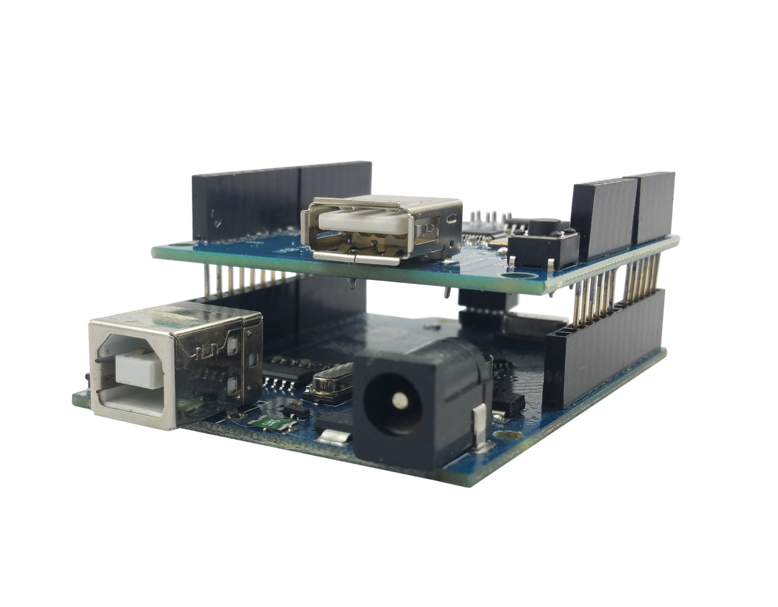 USB Host Shield 2.0 + Arduino UNO R3 Board Kit Pre-Soldered MAX3421E USA USB Host Shield 2.0 + Arduino UNO R3 Board Kit Pre-Soldered MAX3421E USA