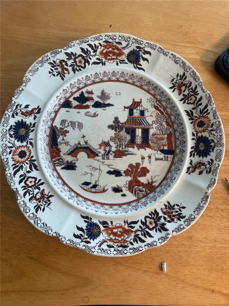 Mason's Pekin Japan Dinner Plate Circa 1815. Staffordshire. Very Rare. Excellent Mason's Pekin Japan Dinner Plate Circa 1815. Staffordshire. Very Rare. Excellent