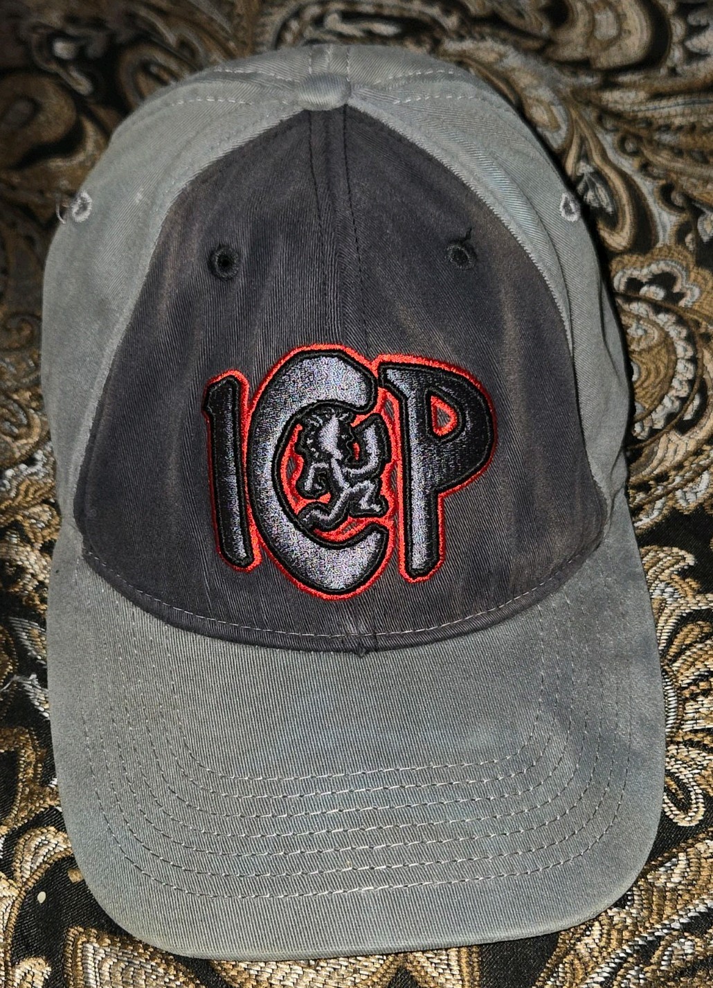 Vintage 2005 Bio-Domes Insane Clown Posse ICP Fitted Baseball Hat Cap One Size Vintage 2005 Bio-Domes Insane Clown Posse ICP Fitted Baseball Hat Cap One Size