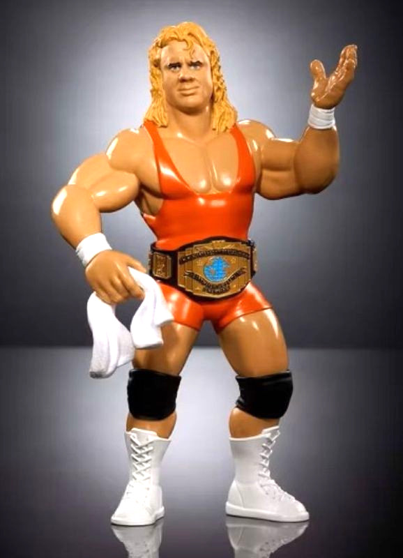 2026 LJN WWE SUPERSTARS MATTEL SERIES 4 MR PERFECT CURT HENNIG IC BELT 8\