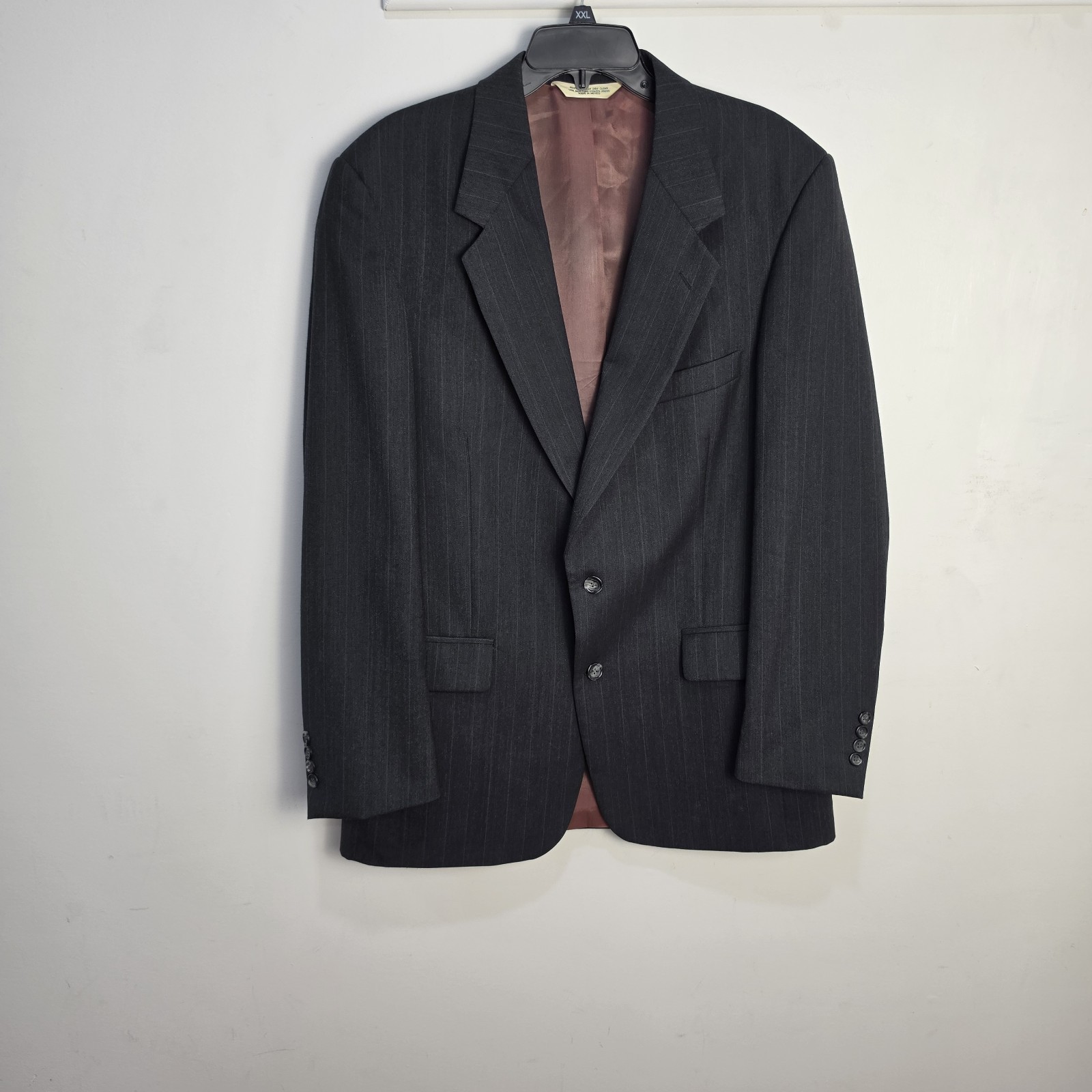 Vintage Evan-Picone Men\'s Plaid 100% Wool Blazer Jacket