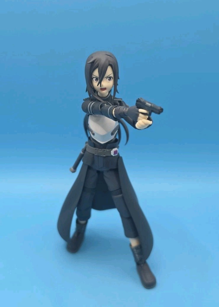 Max Factory Figma No 248 Kirito GGO Ver. Sword Art Online II Figure READ Descrip