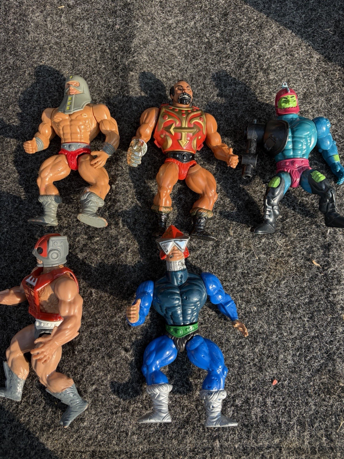 Lot Of 5 Mattel Vintage Masters of the Universe Action Figures 80s Lot Of 5 Mattel Vintage Masters of the Universe Action Figures 80s