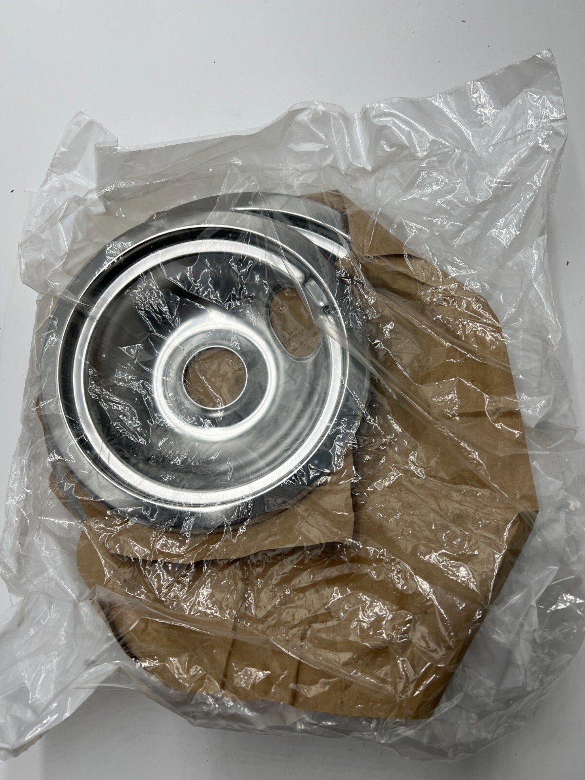 (QTY 4) Kitchen Basics 101 3026-304 Chrome Drip Pan 6\