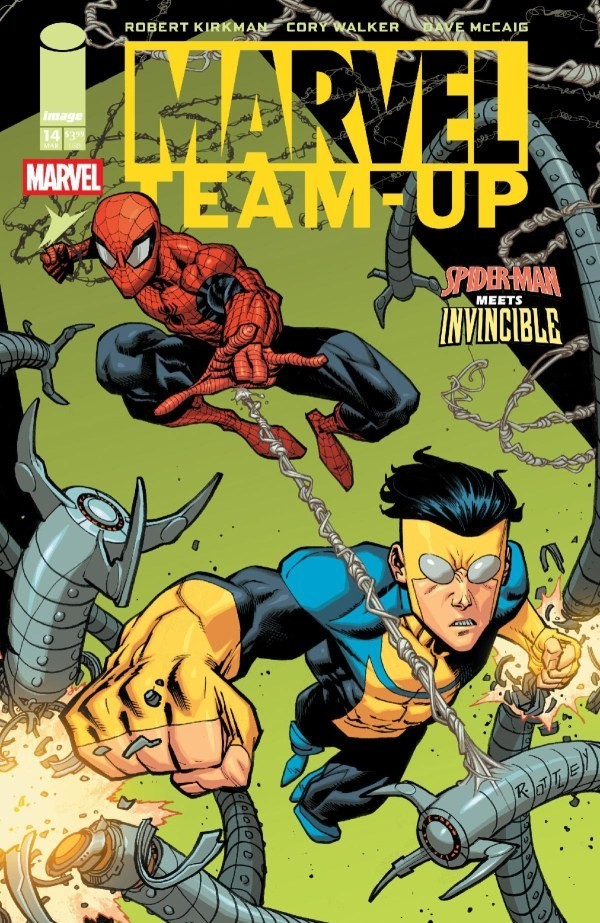MARVEL TEAM-UP FACSIMILE EDITION #14 - RYAN OTTLEY COVER B VARIANT MARVEL TEAM-UP FACSIMILE EDITION #14 - RYAN OTTLEY COVER B VARIANT