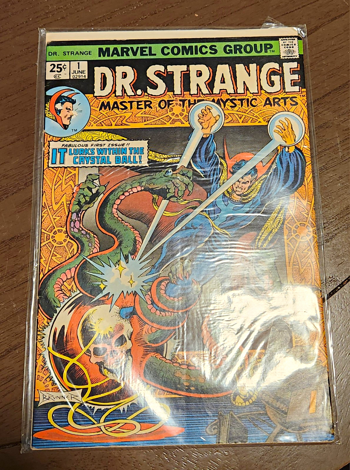 Marvel Dr. Strange #1 (1974) CGC 8.0 Stan Lee Signed Newsstand 1st
