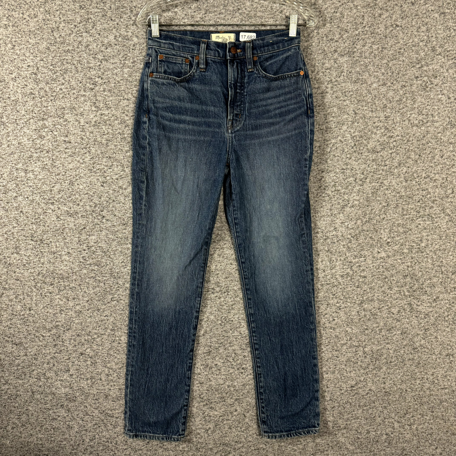 Madewell Women\'s Size 26 Dark Wash Blue Denim The Perfect Vintage Jean