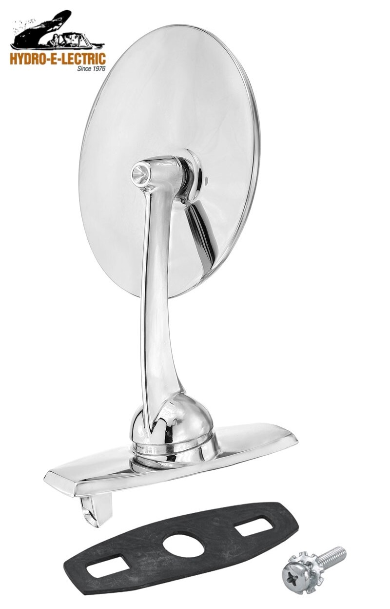 NEW 1961-1964 Cadillac Exterior Rear Side View Mirror Assembly - Passenger Side NEW 1961-1964 Cadillac Exterior Rear Side View Mirror Assembly - Passenger Side