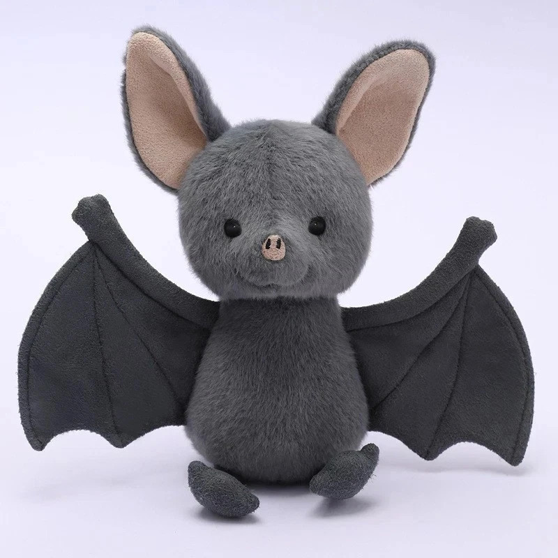 Broox Bat Halloween Plush Toy Gray Brand New Broox Bat Halloween Plush Toy Gray Brand New