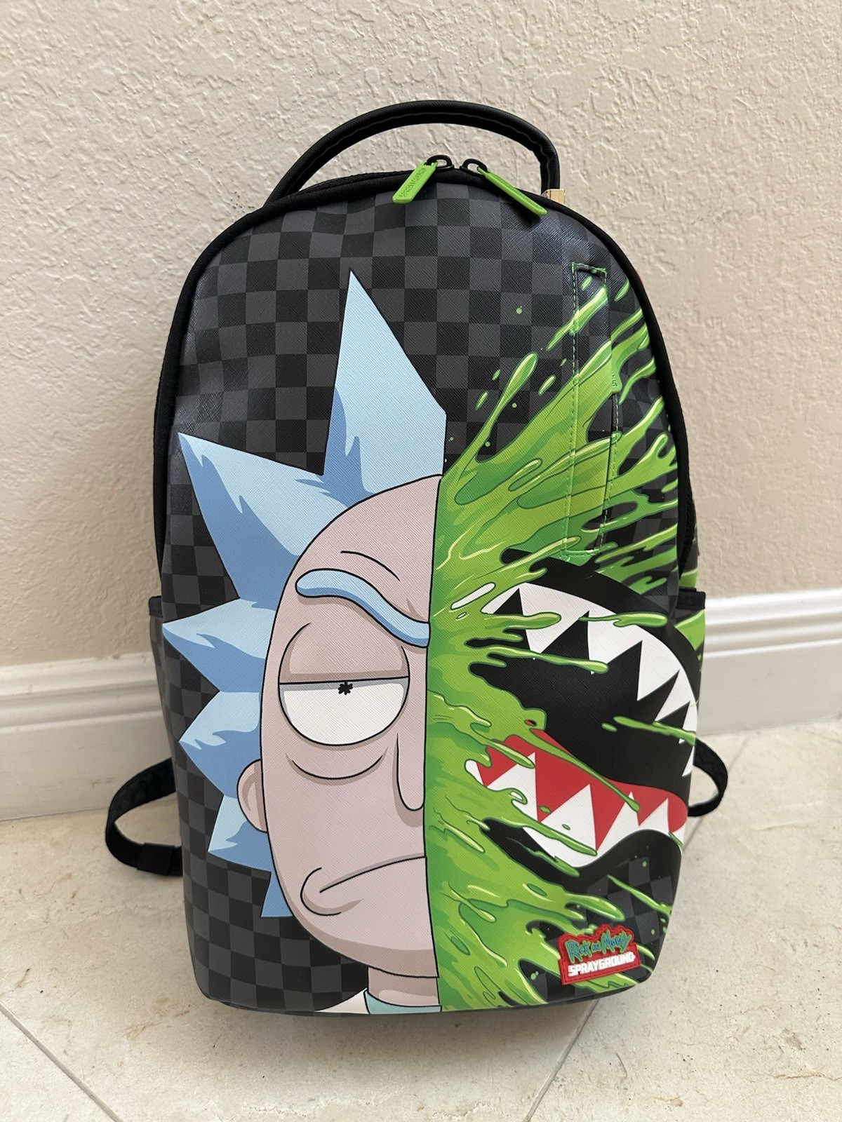 Sprayground Rick And Morty Brainshark Backpack - GONE FOREVER ON SPRAYGROUND Sprayground Rick And Morty Brainshark Backpack - GONE FOREVER ON SPRAYGROUND