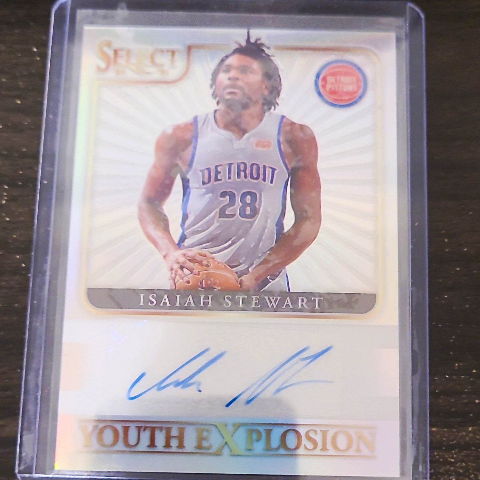 Panini Select 2020-21 Youth Explosion Signatures Auto RC Isaiah Stewart YES-IST Panini Select 2020-21 Youth Explosion Signatures Auto RC Isaiah Stewart YES-IST