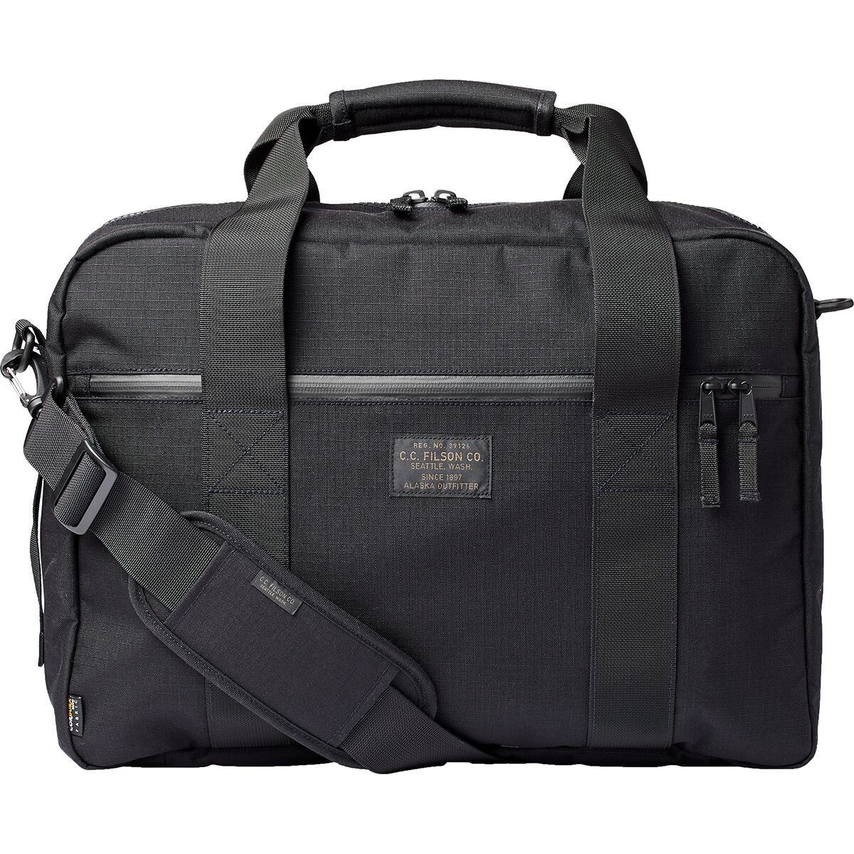 FILSON Ripstop Nylon Pullman Bag Backpack Duffel, Carry-on - Black - NEW FILSON Ripstop Nylon Pullman Bag Backpack Duffel, Carry-on - Black - NEW