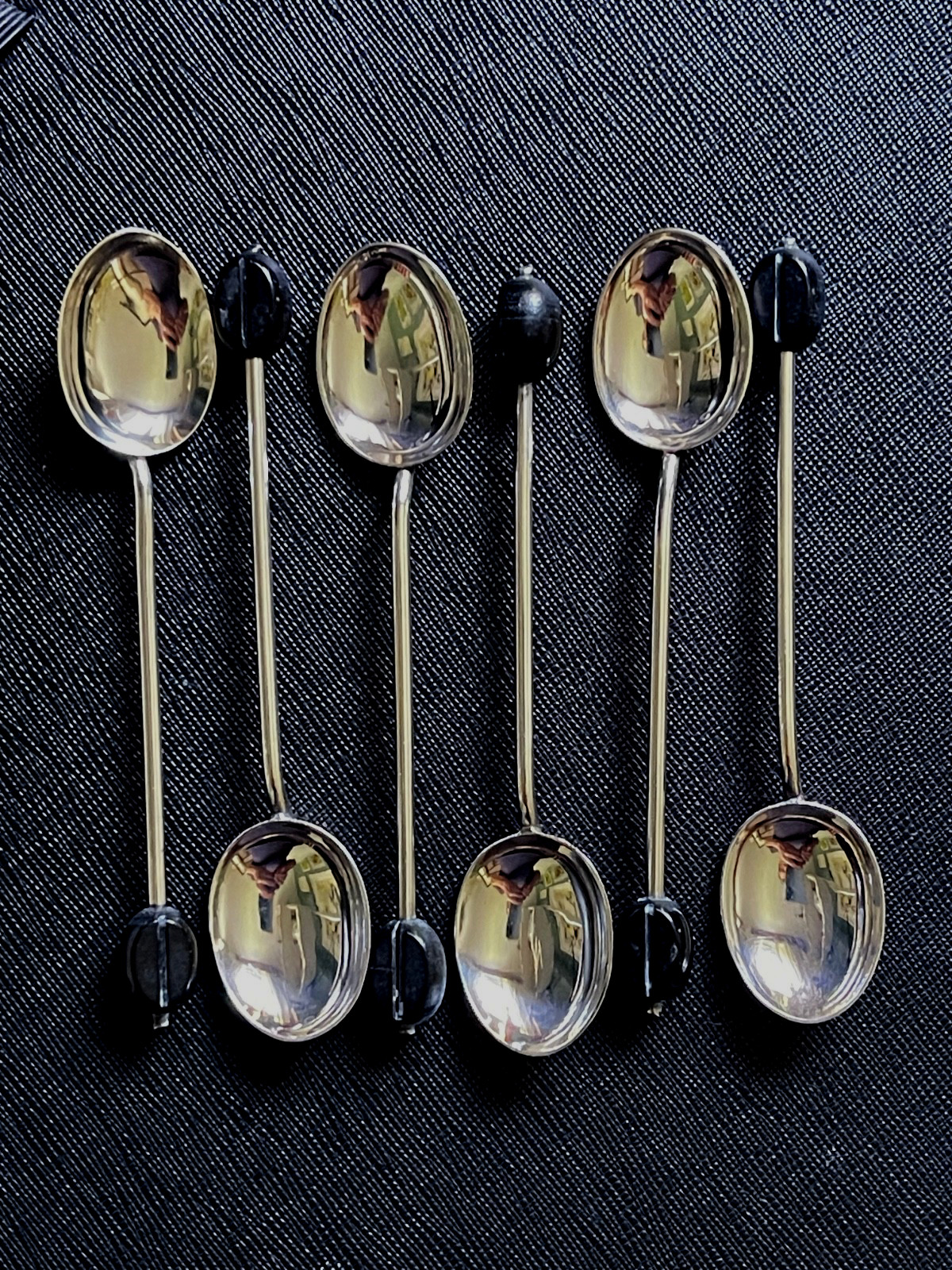 vintage 1924 sterling silver coffee spoon set of 6 antique full hallmarked vintage 1924 sterling silver coffee spoon set of 6 antique full hallmarked