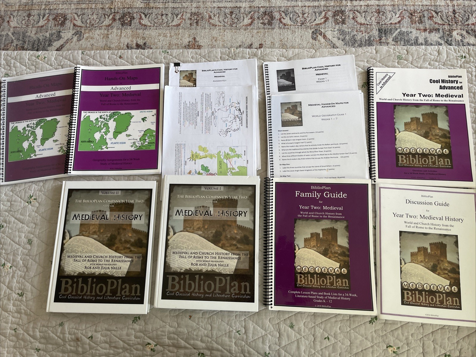 BiblioPlan Year Two: Medieval History - Companion, Discussion Guide and More