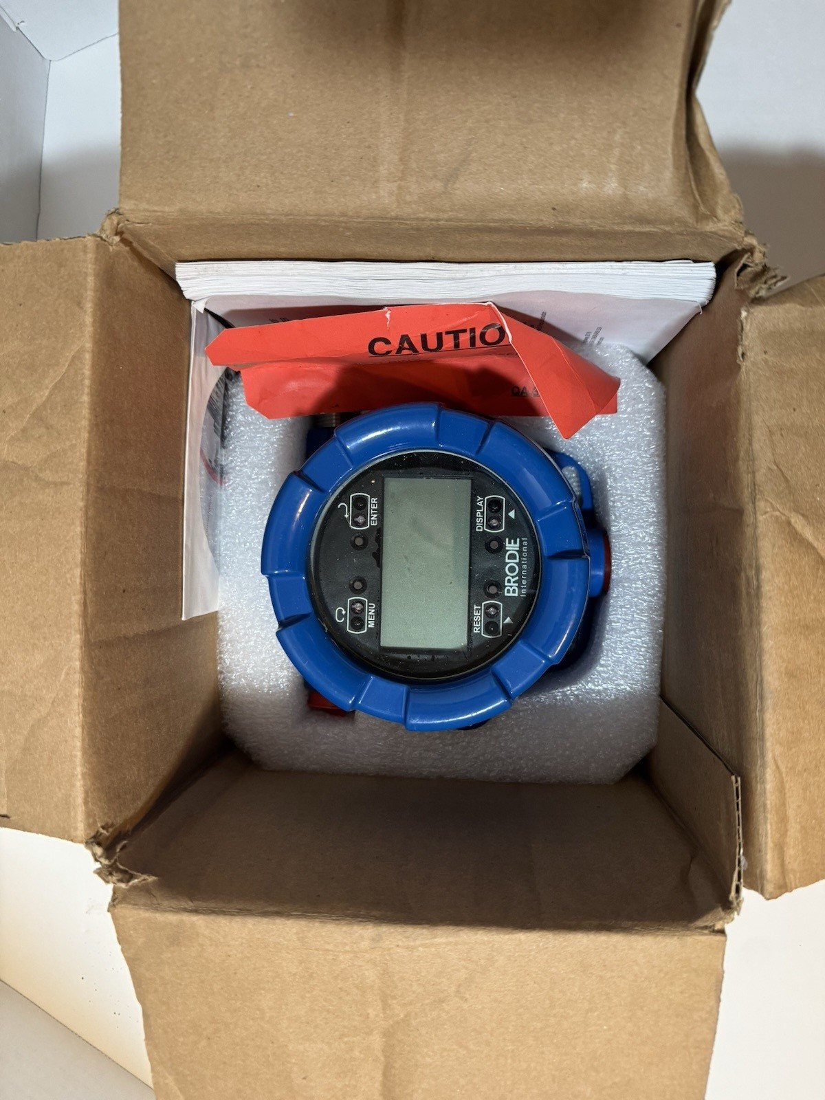 Brodie International BPD6803AD3C1 Ex-Proof Positive Displacement Flow Meter