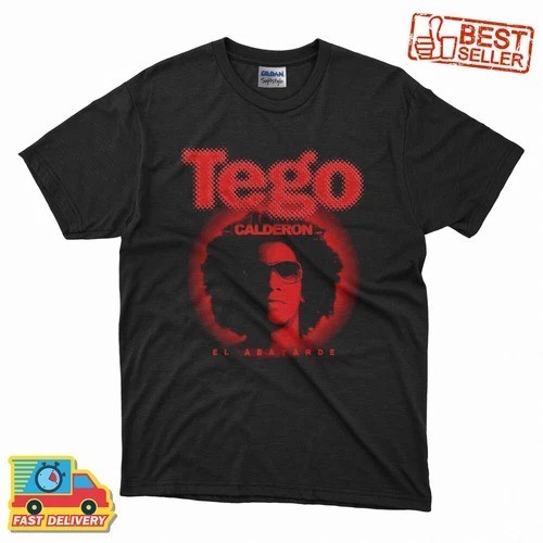 VTG Tego Calderon - Pa\' Que Retozen Front Print Short Sleeve Adult T-Shirt