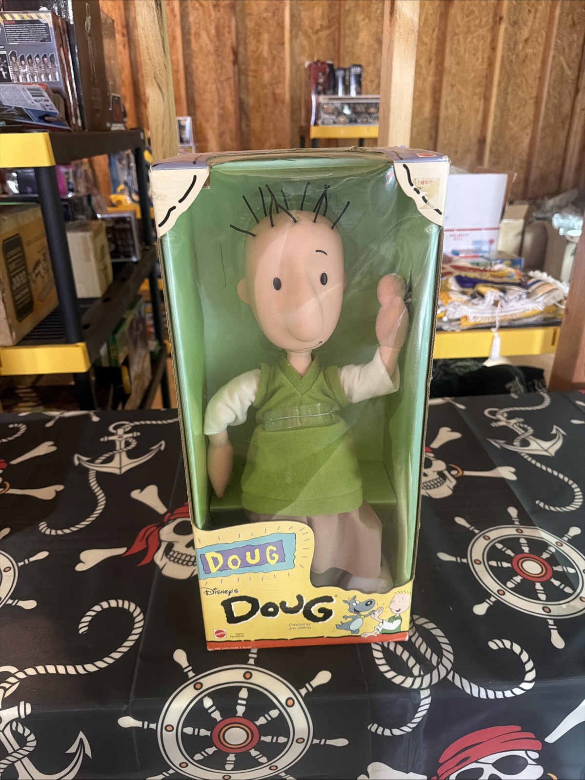 Vintage Doug 18in Doll Doug Cartoon Rare and UNOPENED Box