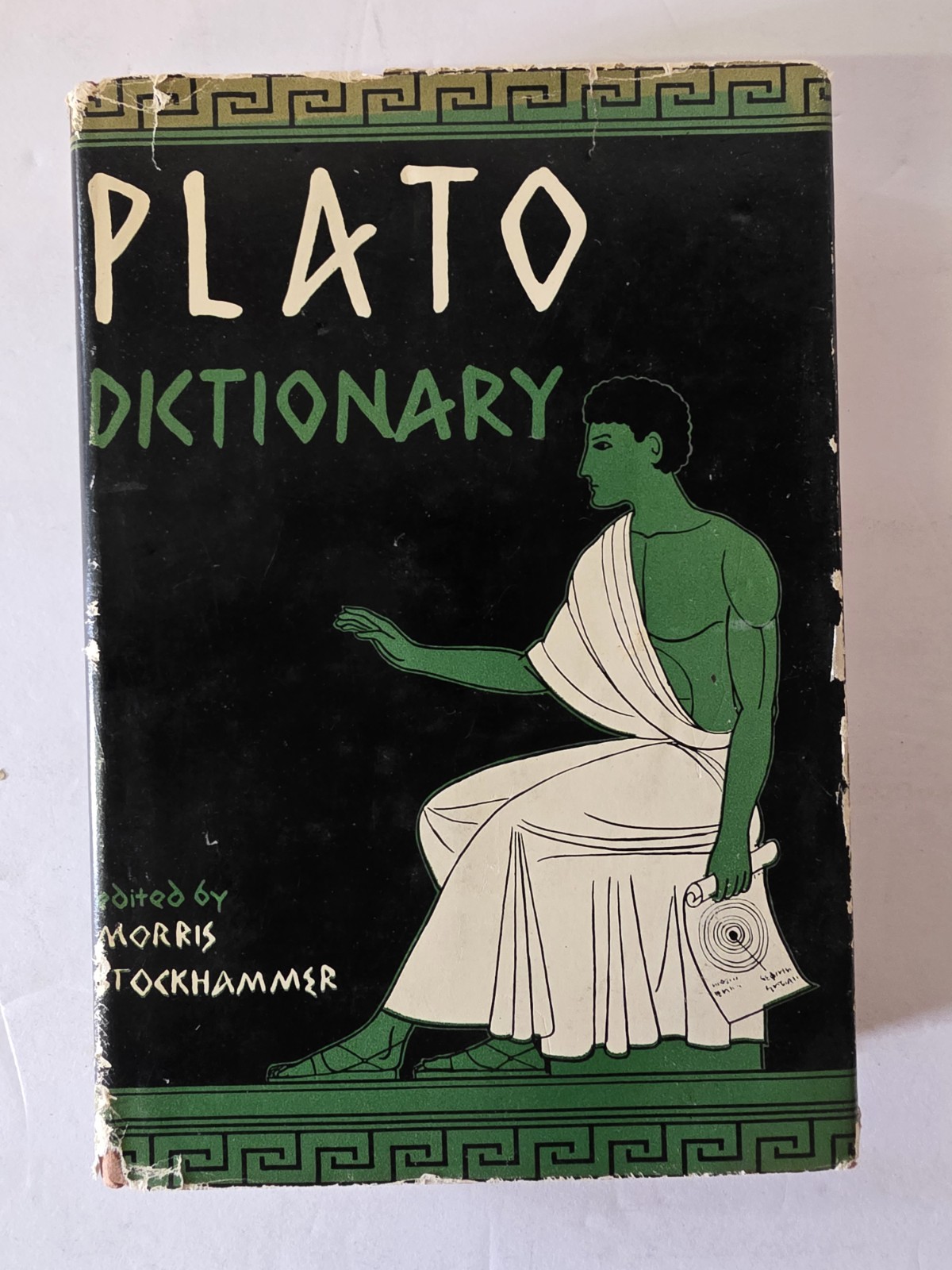 Plato Dictionary Morris Stockhammer 1963 Philosophical Library Hardcover  Jacket