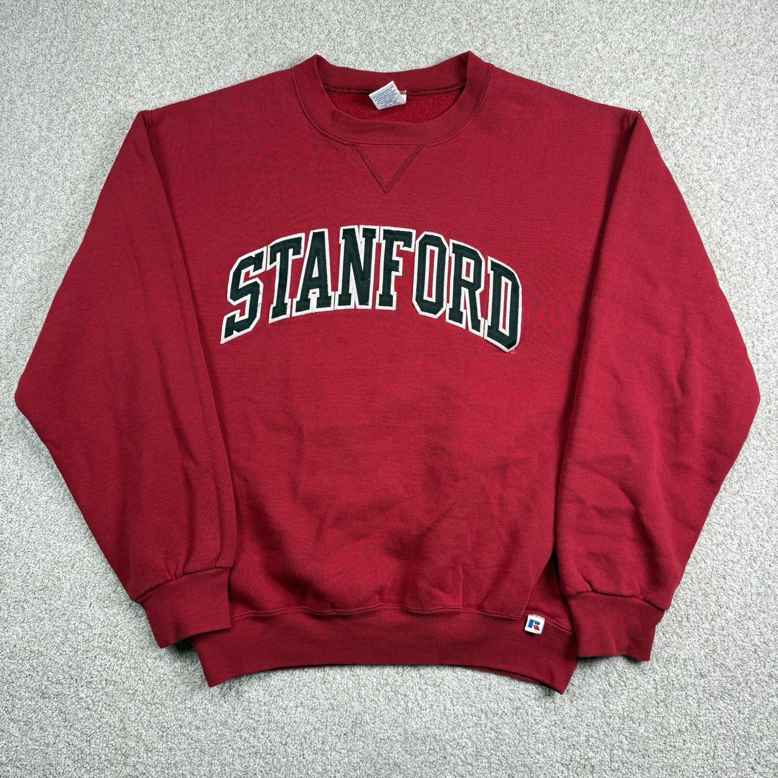 VINTAGE Stanford Cardinal Sweatshirt Mens Med Russell Athletic Crewneck Sewn 90s VINTAGE Stanford Cardinal Sweatshirt Mens Med Russell Athletic Crewneck Sewn 90s