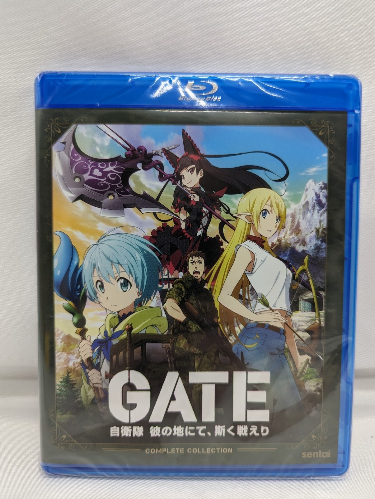 GATE Thus the JSDF Fought There Complete Anime Series Collection Blu-ray Sealed GATE Thus the JSDF Fought There Complete Anime Series Collection Blu-ray Sealed