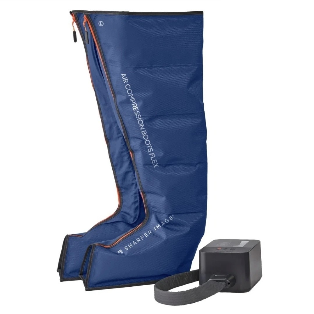NEW Sharper Image Air Compression Boots Flex Leg Massager Powerboost S/M NEW Sharper Image Air Compression Boots Flex Leg Massager Powerboost S/M