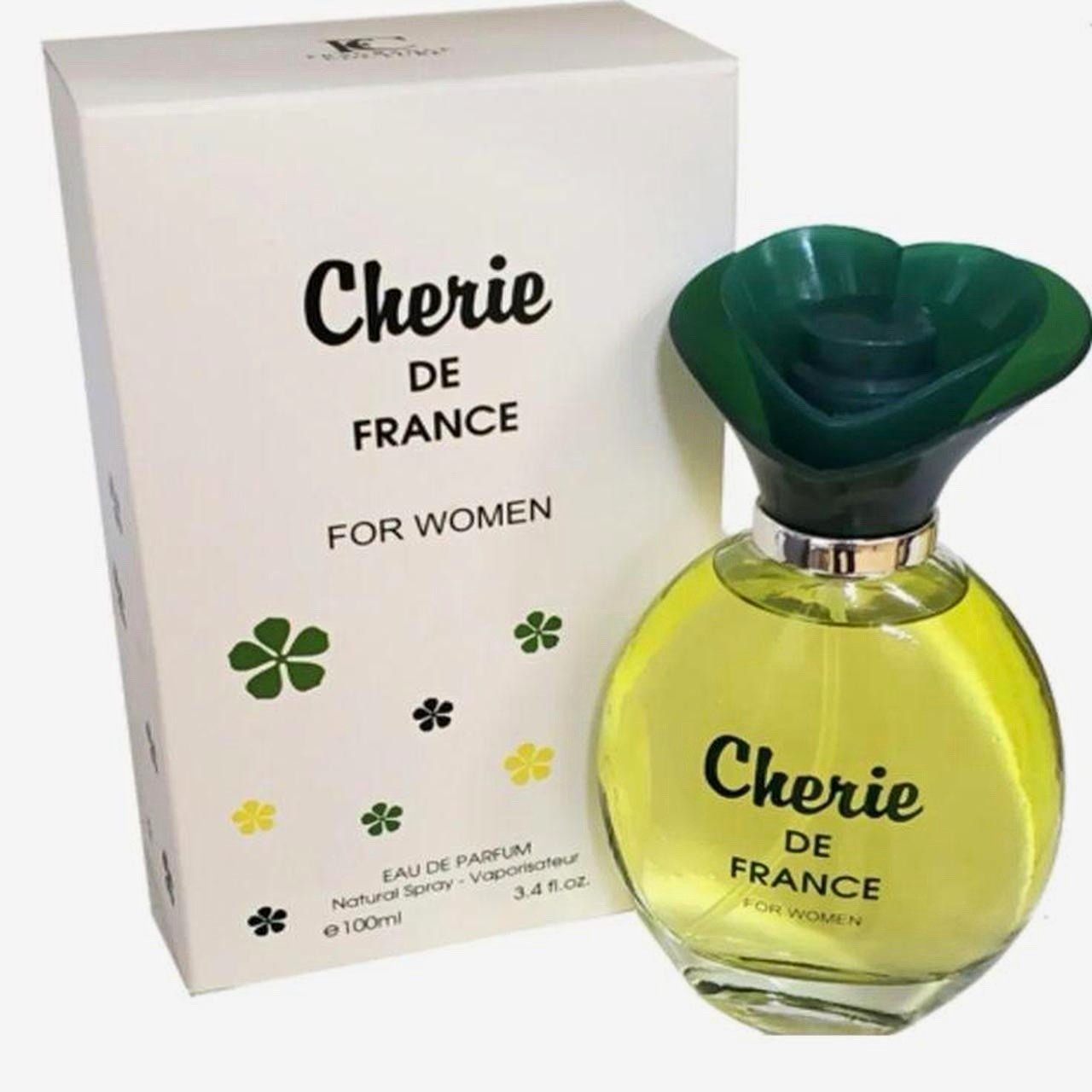 Cherie Cherie de France Women’s Eau de Parfum Spray, Regular Size 3.4 fl oz Cherie Cherie de France Women’s Eau de Parfum Spray, Regular Size 3.4 fl oz