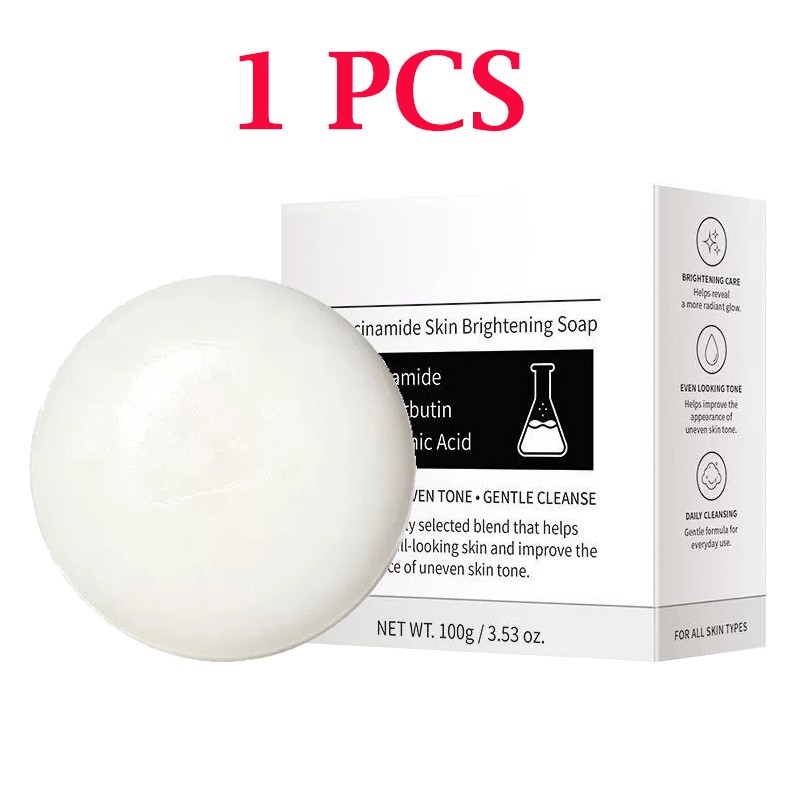 Niacinamide Brightening Soap Alpha-Arbutin Tranexamic Acid Skin Cleansing Soap
