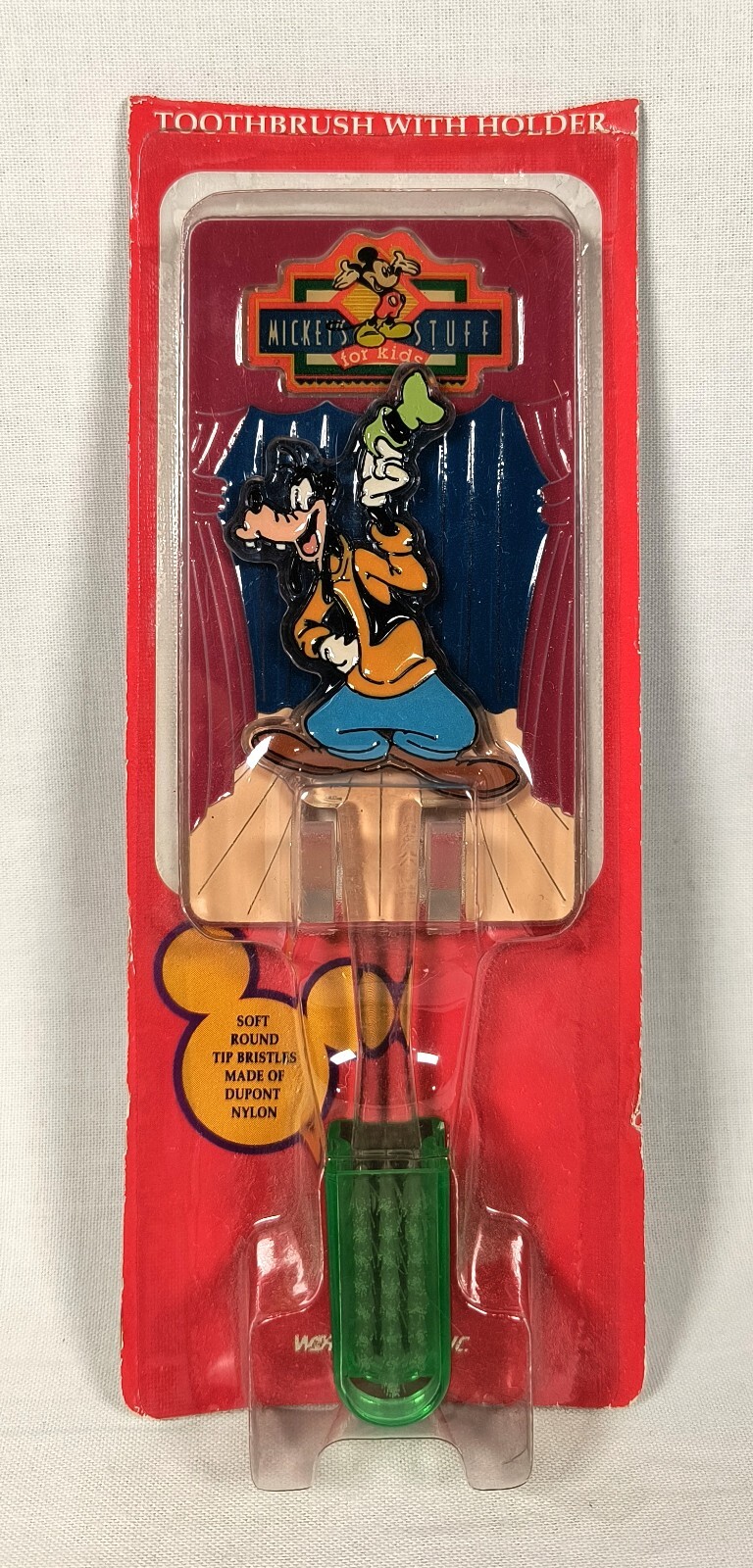 Vintage Disney Goofy Mickey\'s Stuff for Kids Toothbrush Vintage Disney Goofy Mickey\'s Stuff for Kids Toothbrush