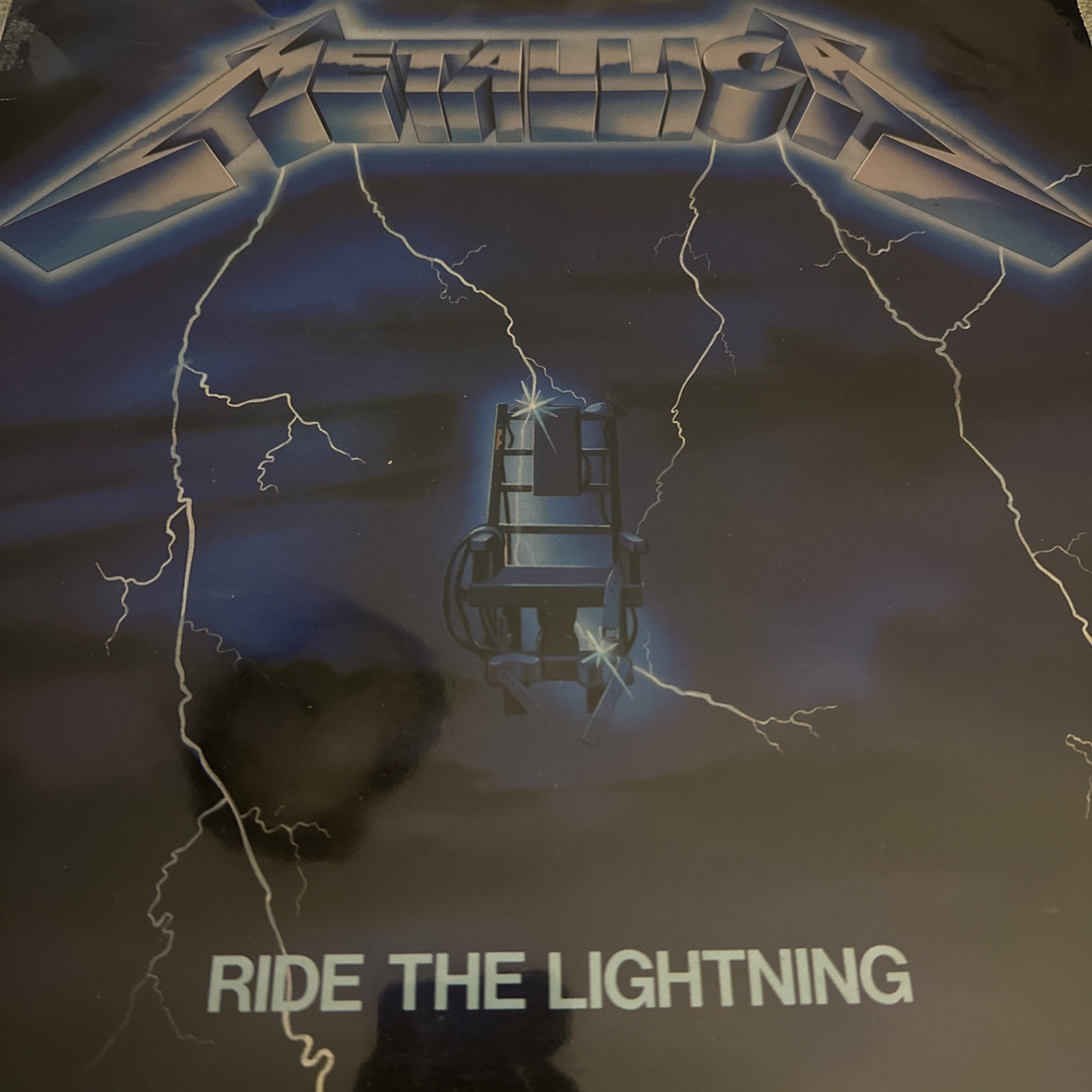 Metallica Ride The Lightning - 1984 Megaforce Press - MRI 769