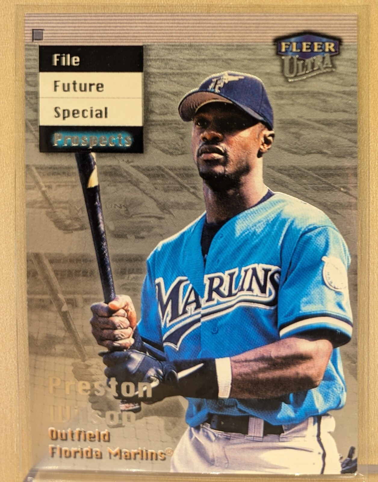 1999 Fleer Ultra PLATINUM MEDALLION #244 Preston Wilson RARE ROOKIE PARALLEL /65
