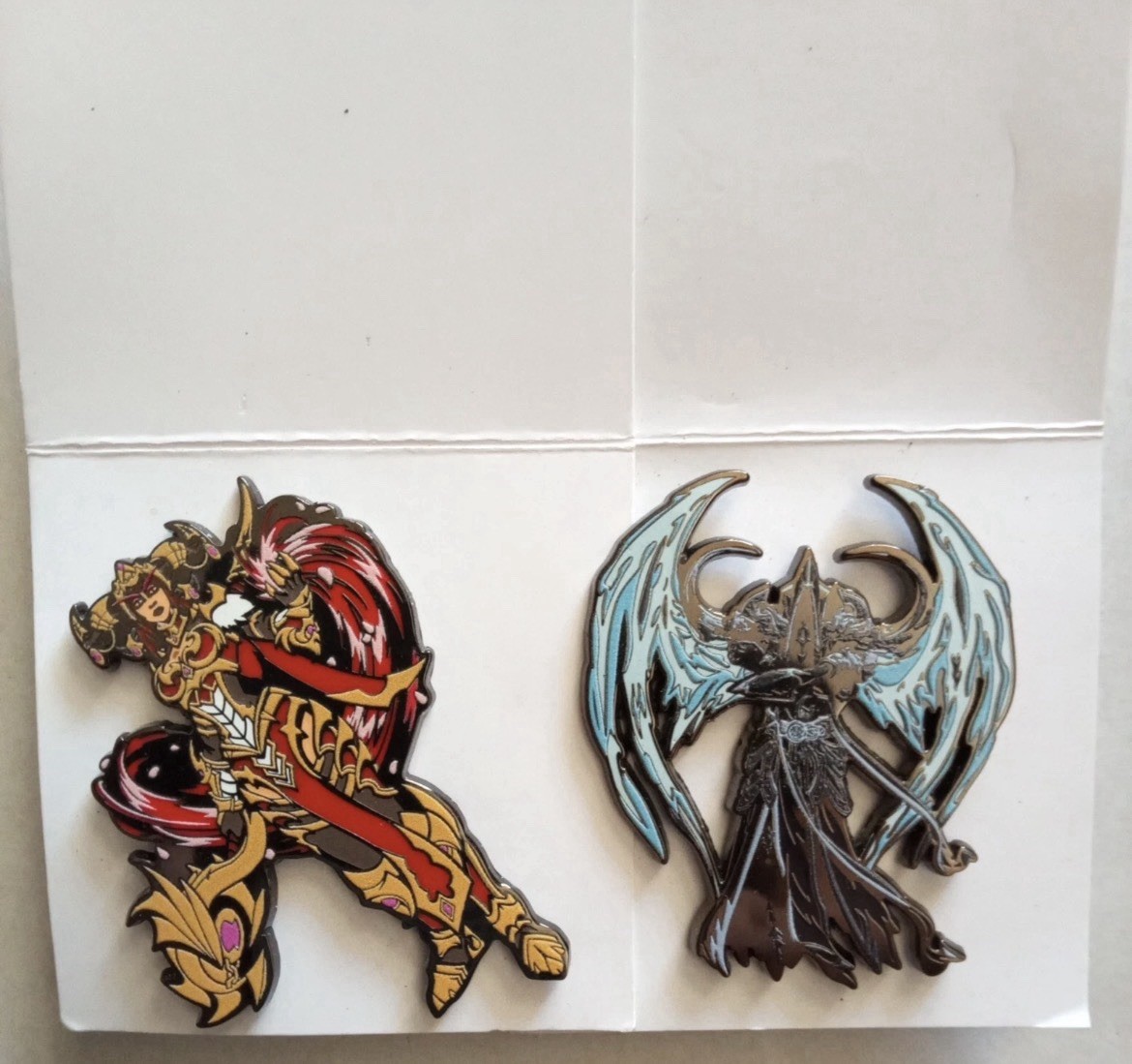Blizzard Entertainment Pins Series 8 Set Of 2 Color Warcraft Diablo Blizzcon New Blizzard Entertainment Pins Series 8 Set Of 2 Color Warcraft Diablo Blizzcon New
