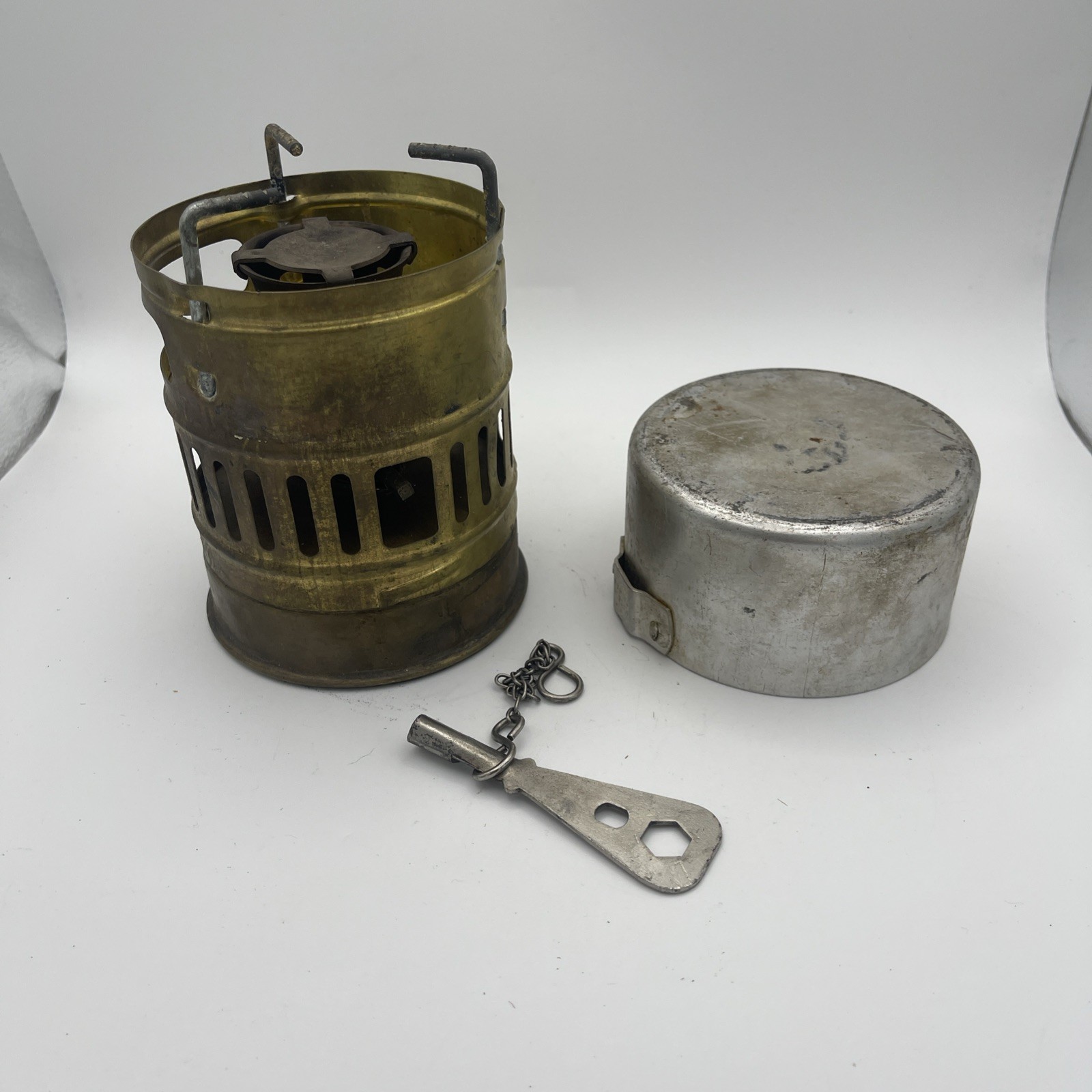 Vintage Swedish Svea 123 Portable Brass Camping Backpacking Stove
