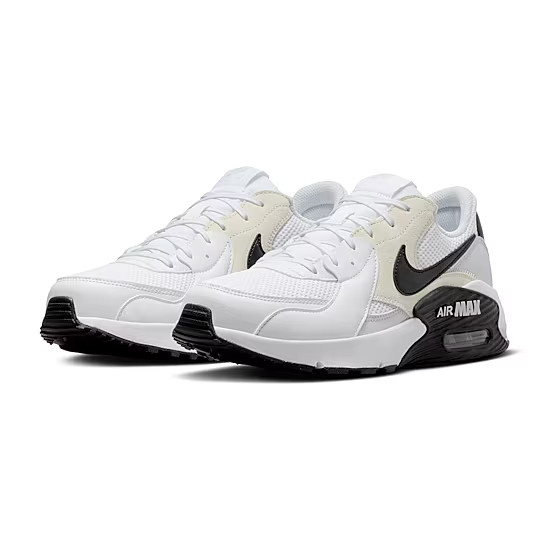 SALE- Nike Air Max Mens Sneakers- width medium- Color - Wht Blk Platinum SALE- Nike Air Max Mens Sneakers- width medium- Color - Wht Blk Platinum