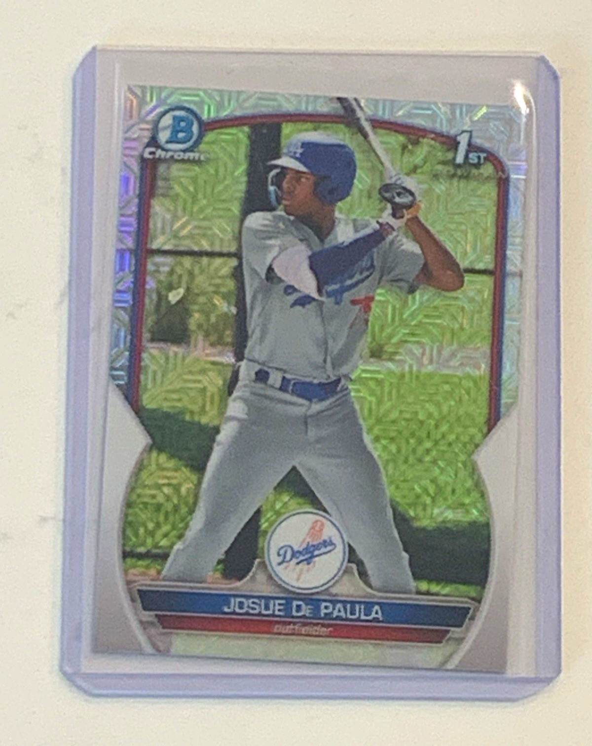 2023 Topps Bowman Chrome 1st Bowman Mojo Josue De Paula #BCP-111 2023 Topps Bowman Chrome 1st Bowman Mojo Josue De Paula #BCP-111