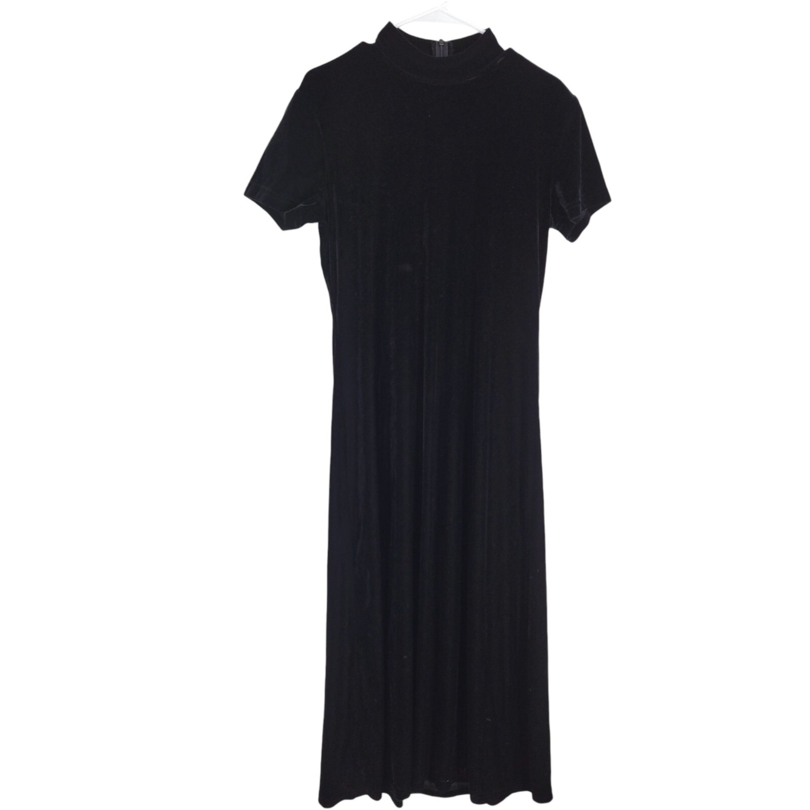 VTG Velvet Maxi Dress 10 High neck whimsigoth goth fairy grunge witchy modest VTG Velvet Maxi Dress 10 High neck whimsigoth goth fairy grunge witchy modest