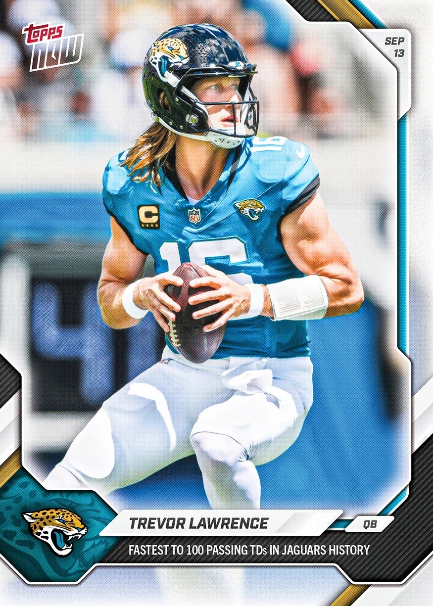 Trevor Lawrence - 2026 NFL Topps NOW® - Card 9 - *PRESALE*