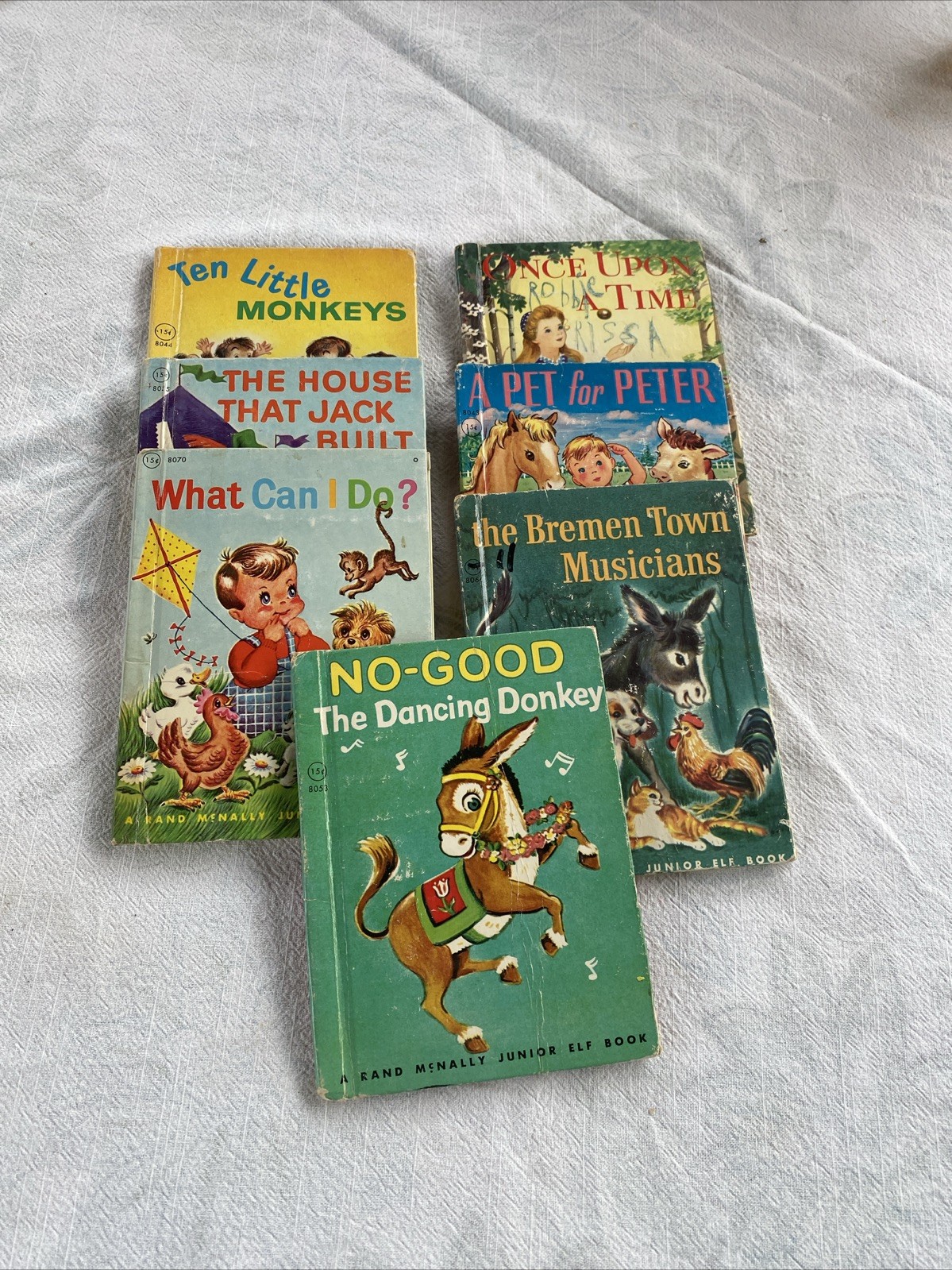 Vintage Rand McNally Children’s Books, Lot Of 7, 1960s
