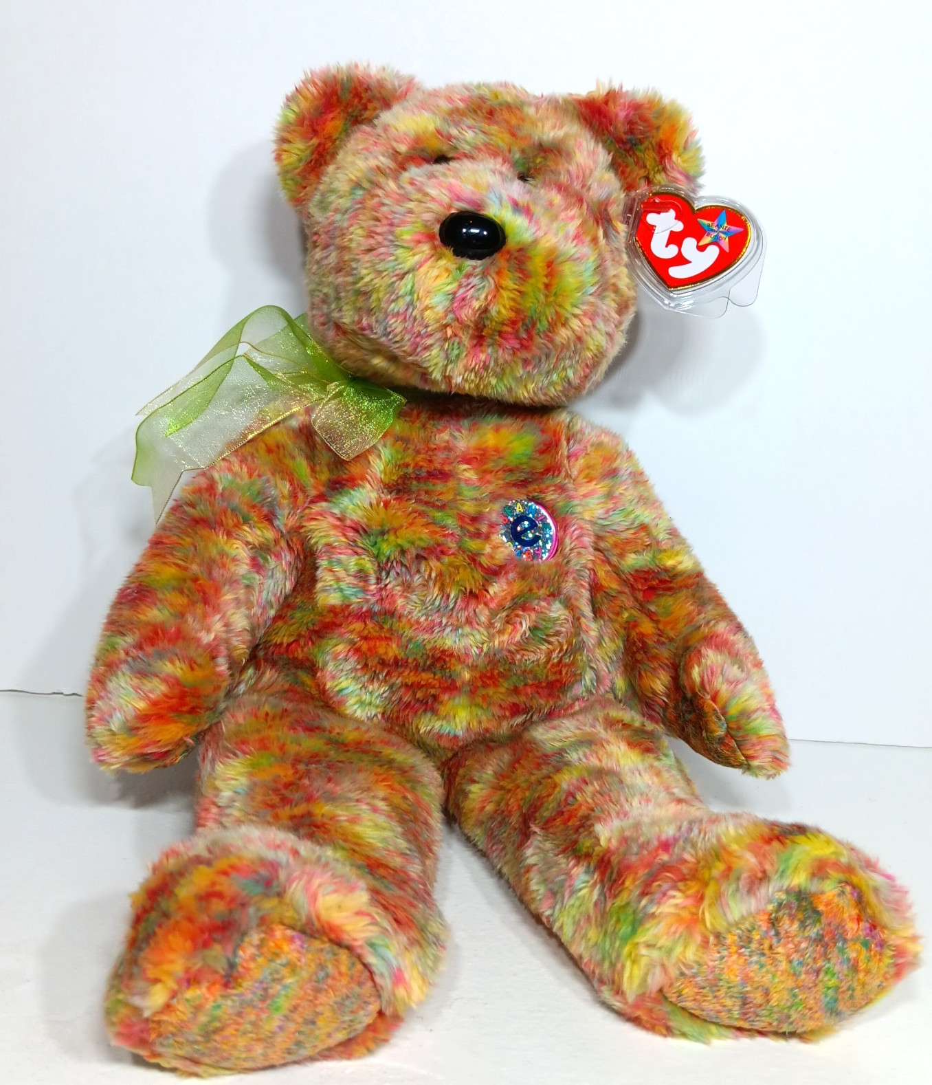 TY Beanie Buddy, SPECKLES the Bear Stuffed Animal Toy NWT 14” Rare Collectible TY Beanie Buddy, SPECKLES the Bear Stuffed Animal Toy NWT 14” Rare Collectible