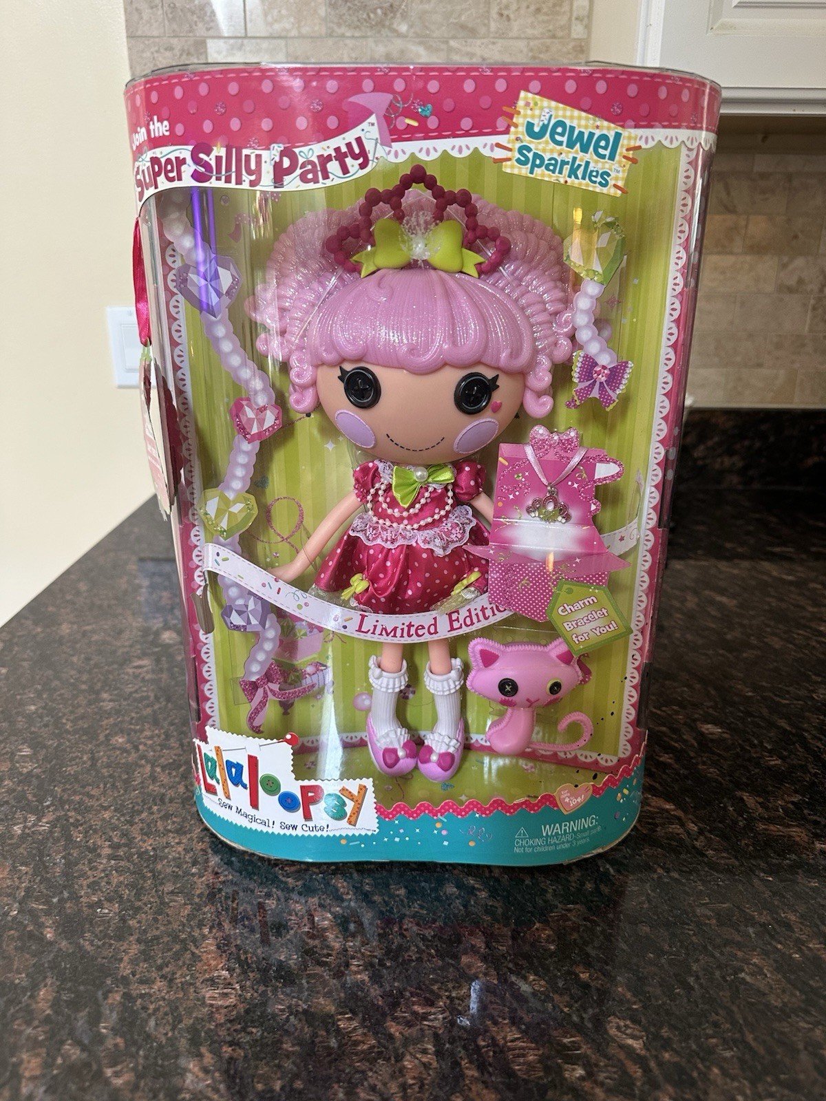 Lalaloopsy Jewel Sparkles Super Silly Party Limited Edition Doll New In Box