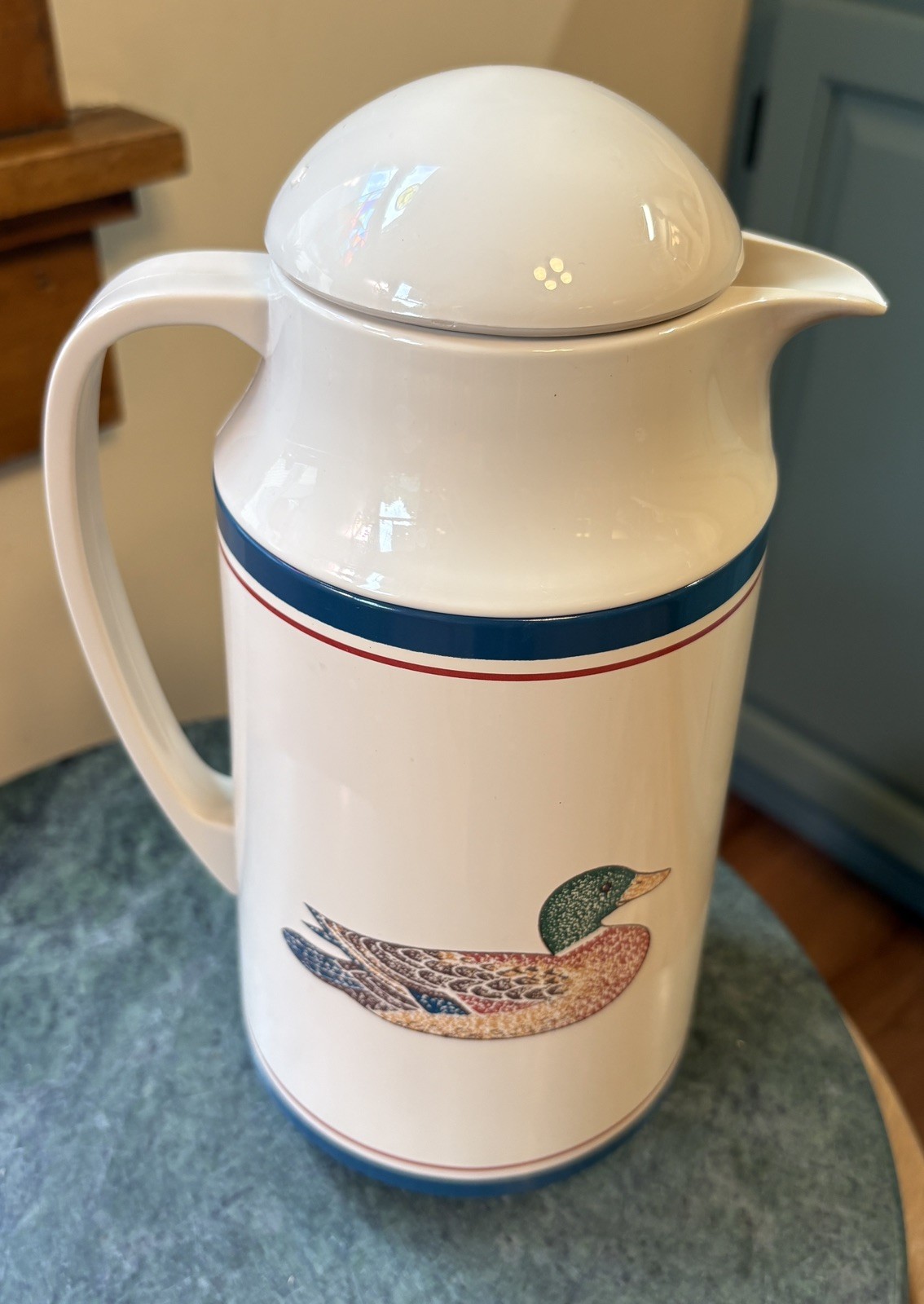 Corning Ware Thermique Mallard Duck 1-Quart Thermal Carafe-New in Box