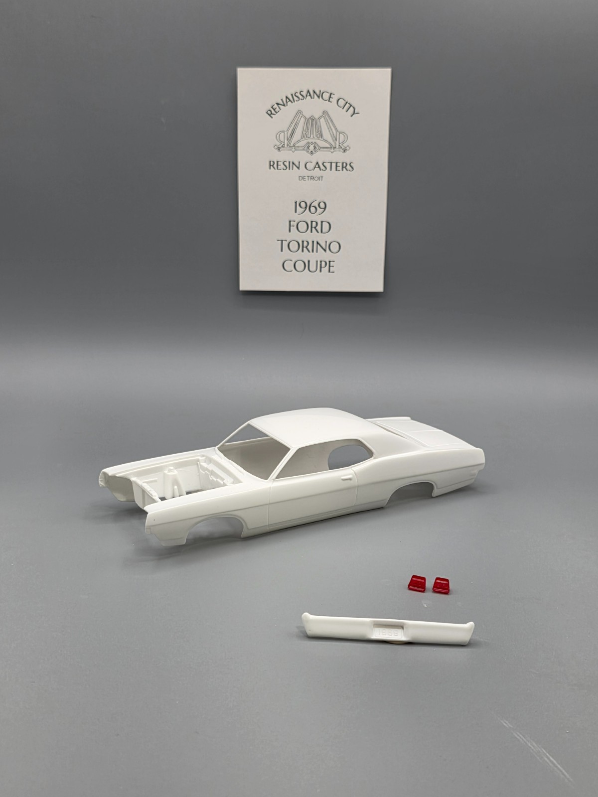 1969 Ford Torino Formal Roof Coupe 1/25th Scale Resin Cast Conversion kit RCRC