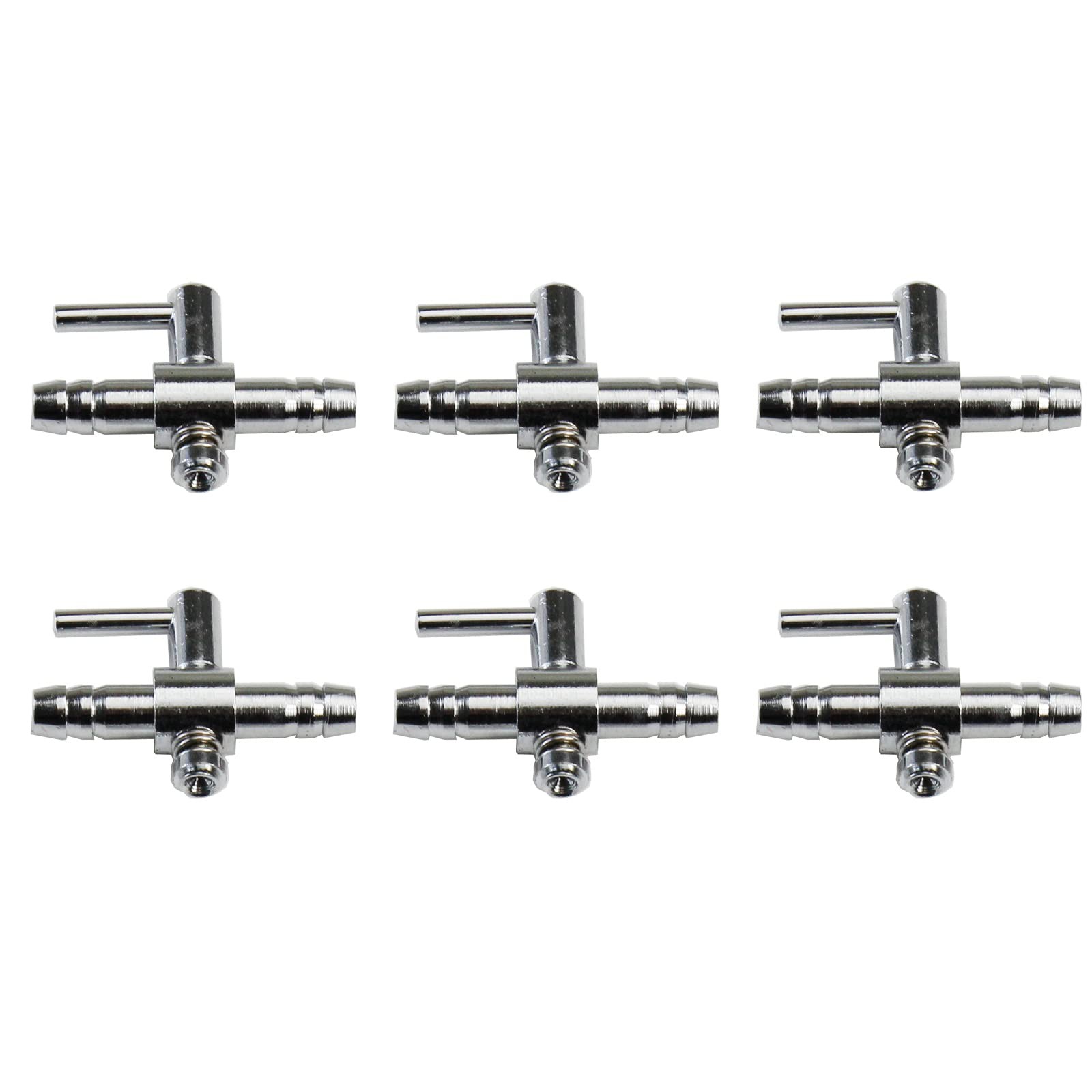 AQUANEAT Aquarium Control Valve, Metal Stainless Steel Gang Valve, Air Flow Dist