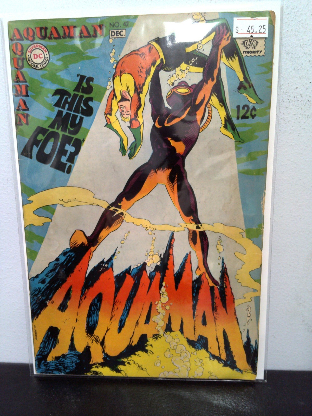 Aquaman Issue #42 DC | Nov 10, 1968 Key Issue 2nd appearance of Black Mantas Aquaman Issue #42 DC | Nov 10, 1968 Key Issue 2nd appearance of Black Mantas