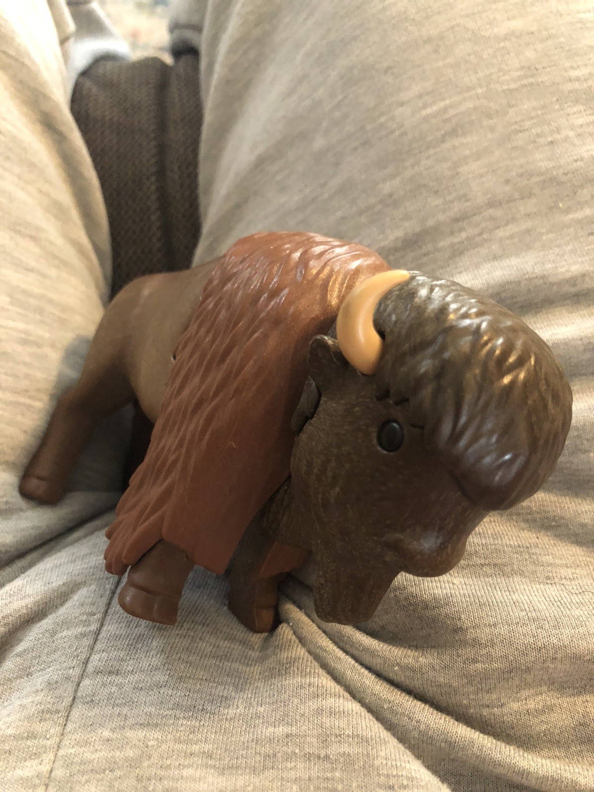Playmobil  Buffalo Bison figure - vintage 1988 geobra  western
