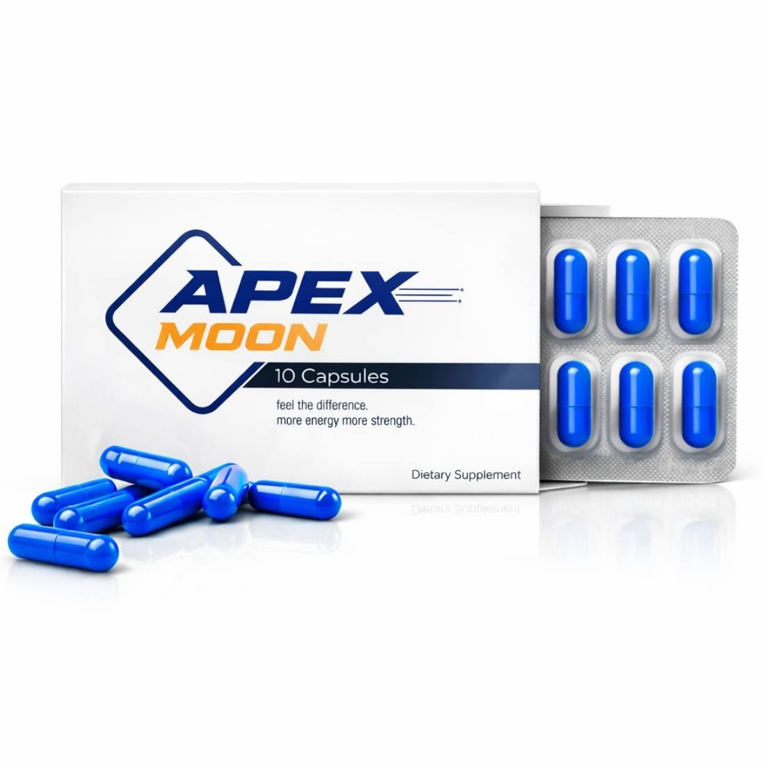 Hot  Blue Moon Natural Peak Male Enhancement (10) Pills  Chew