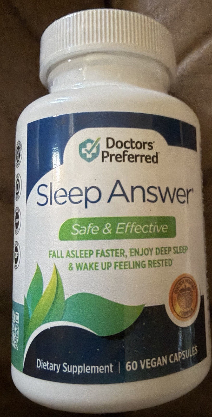 New Sealed - Doctor Preferred Sleep Answer 60 Capsules Each New Sealed - Doctor Preferred Sleep Answer 60 Capsules Each