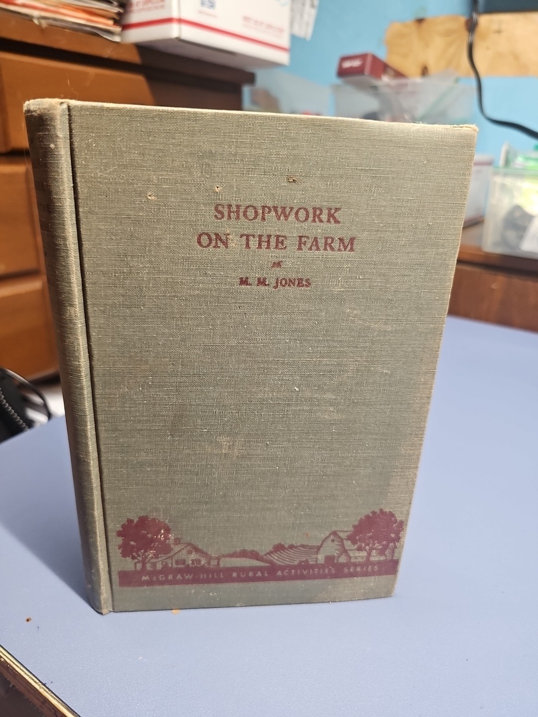 Shopwork on the Farm 1945   diagrams   Blacksmith Carpentry Farmstead SURVIVAL 