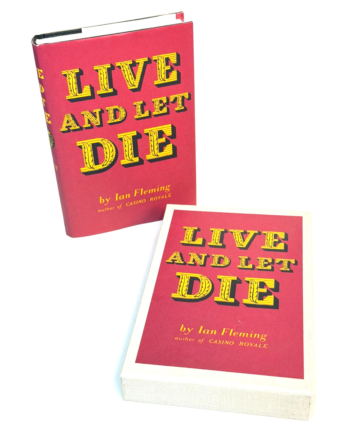 Ian Fleming Live and Let Die First Edition Library FEL James Bond 007 Facsimile