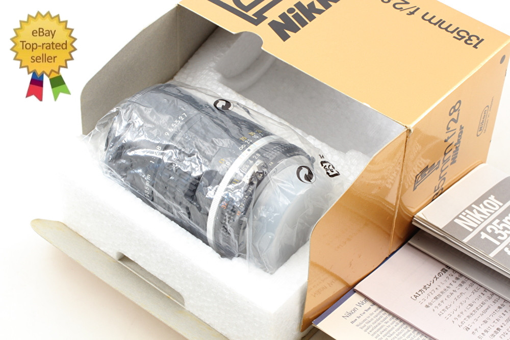 Late S/N 965xxx 【Top MINT】 Nikon Ais Nikkor 135mm F2.8 MF Telephoto Lens Japan